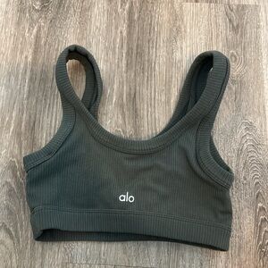 Alo green sports bra